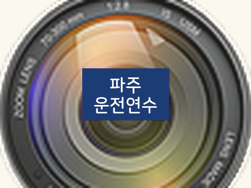 파주운전연수 후기