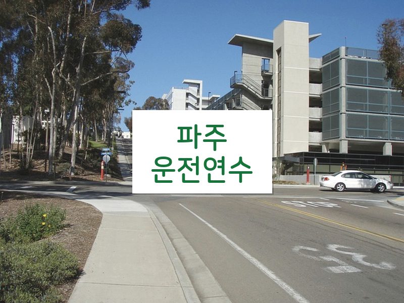 파주운전연수 후기
