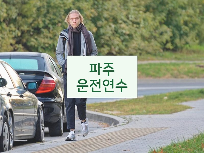 파주운전연수 후기