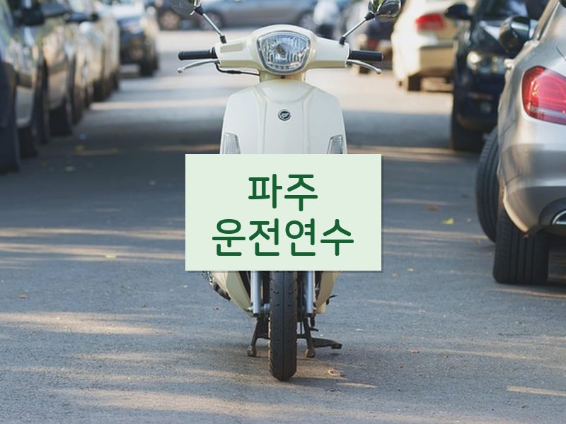 파주운전연수 후기