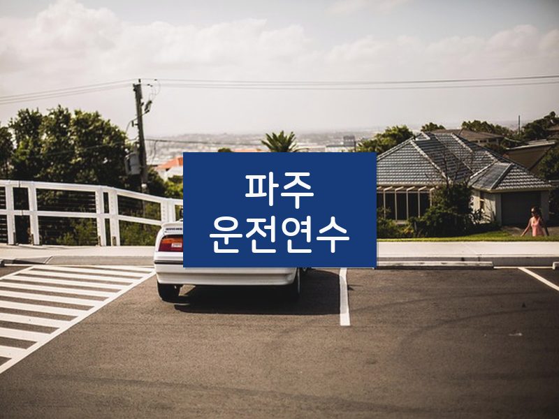 파주운전연수 후기