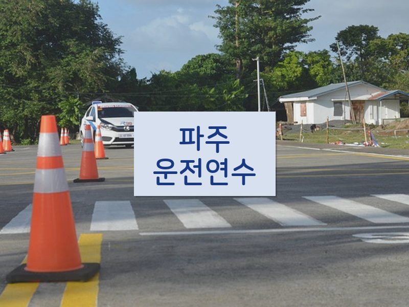 파주운전연수 후기
