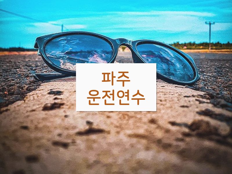 파주운전연수 후기
