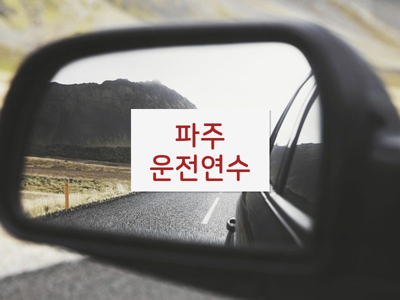 파주운전연수 후기