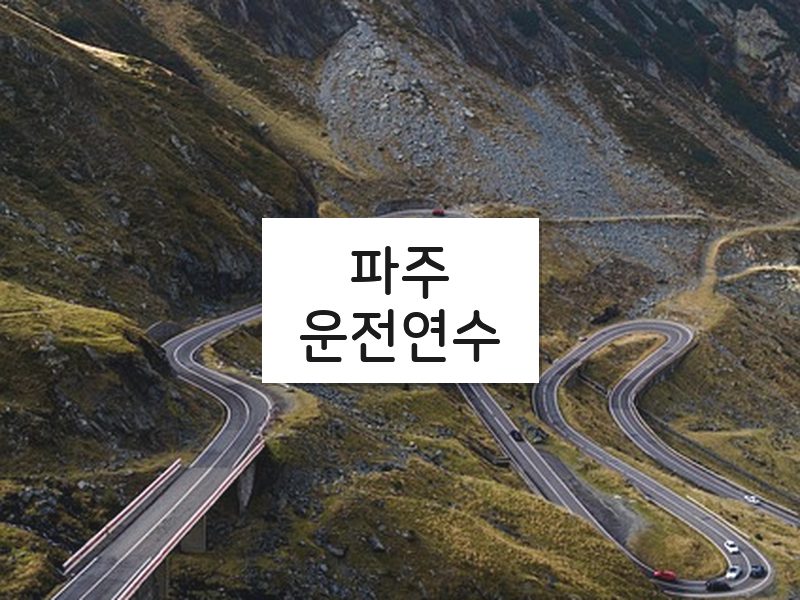파주운전연수 후기