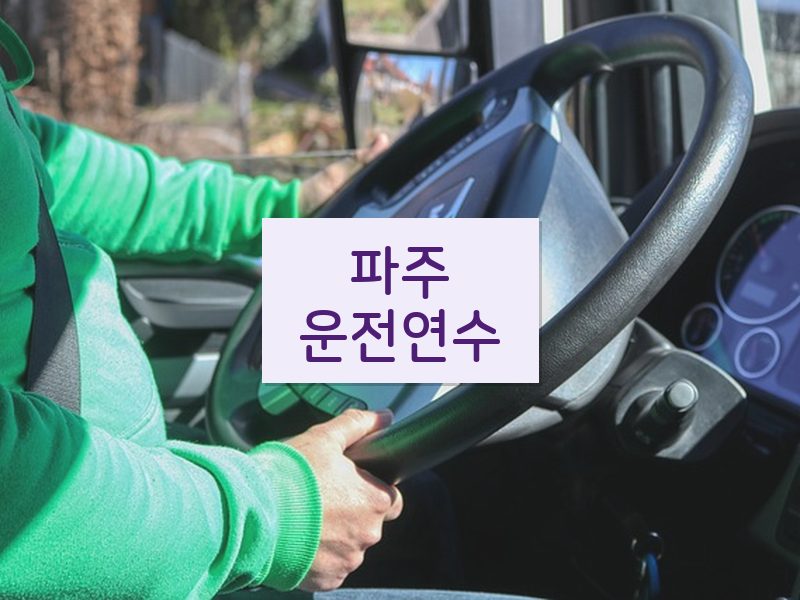 파주운전연수 후기