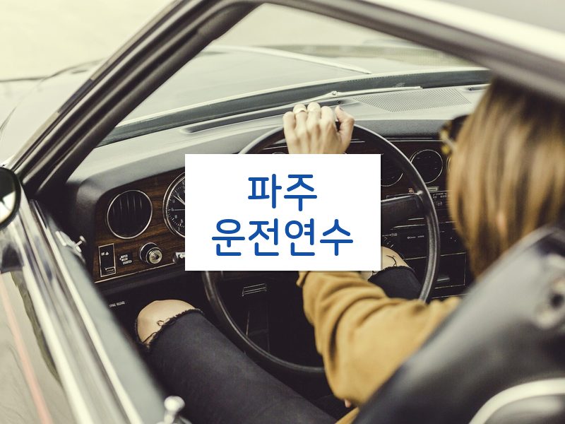 파주운전연수 후기