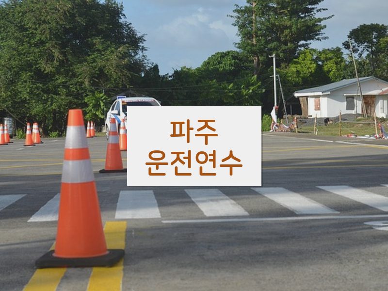 파주운전연수 후기