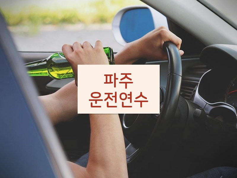 파주운전연수 후기