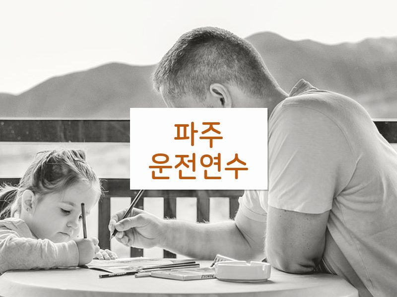 파주운전연수 후기