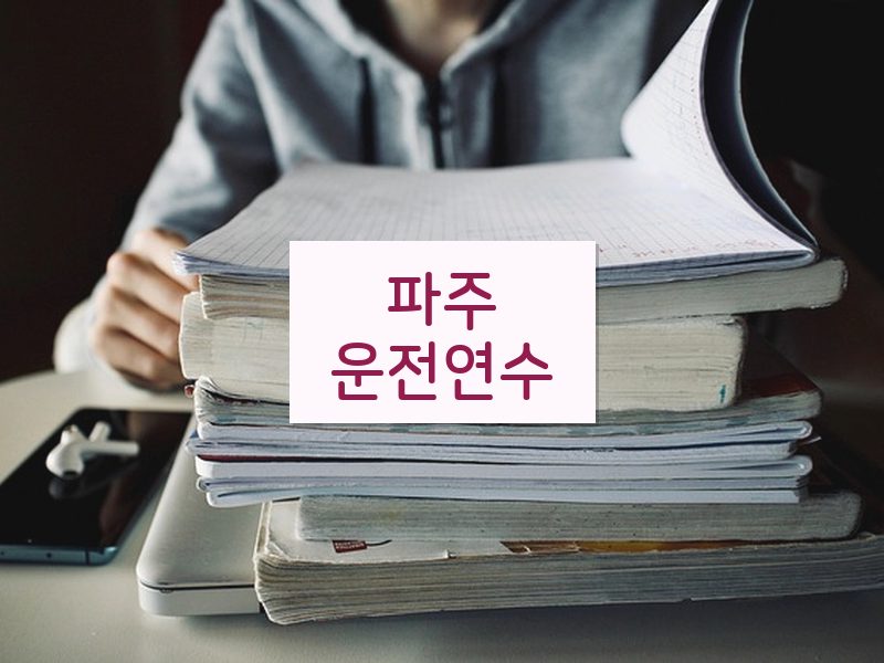 파주운전연수 후기