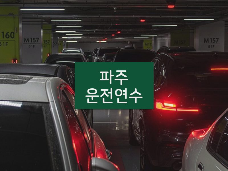 파주운전연수 후기
