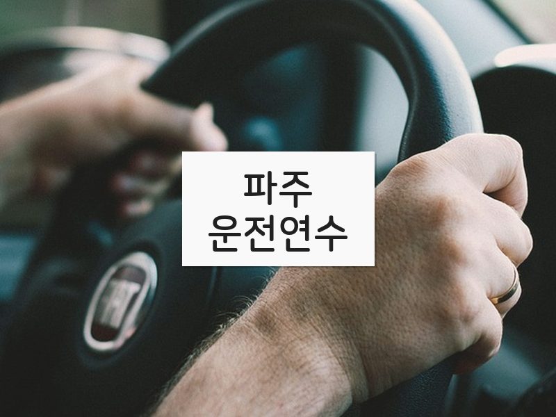 파주운전연수 후기