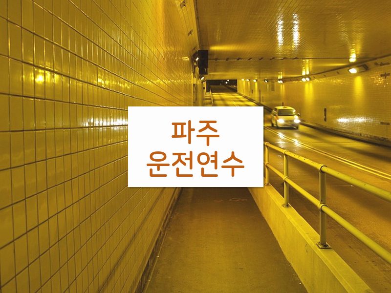 파주운전연수 후기