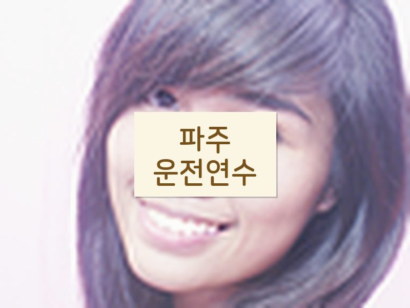 파주운전연수 후기