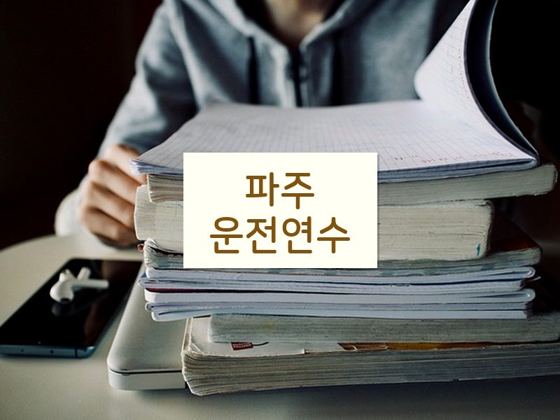 파주운전연수 후기