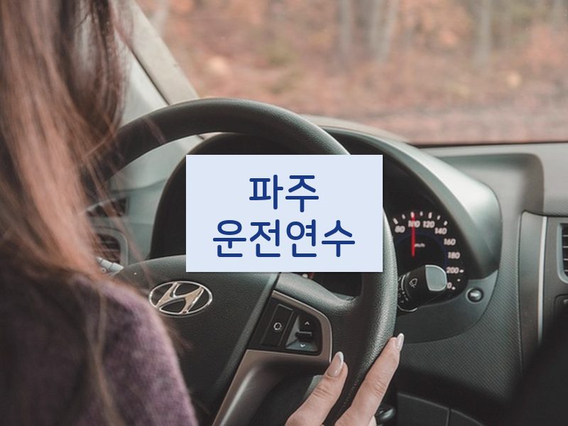 파주운전연수 후기