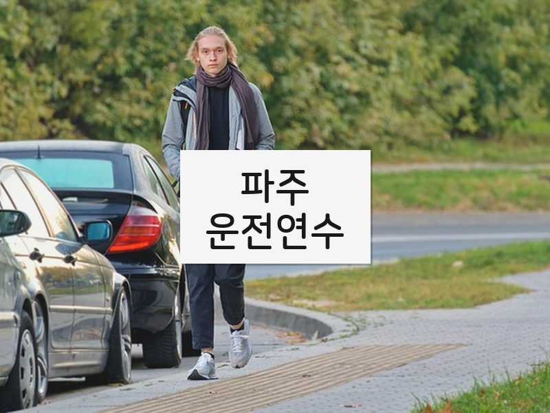 파주운전연수 후기