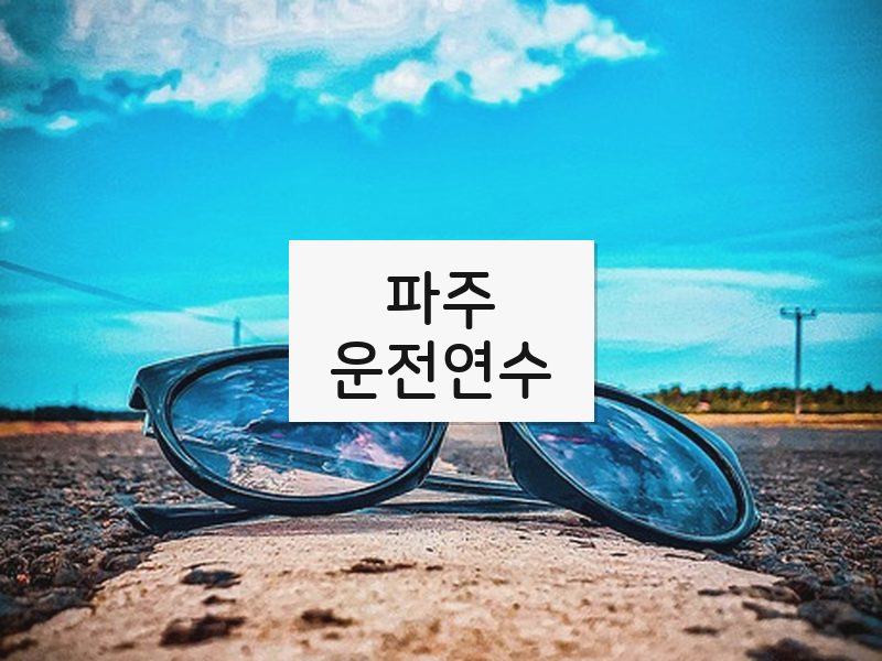 파주운전연수 후기
