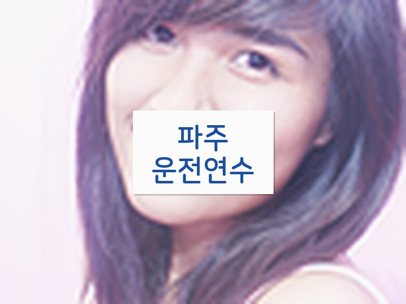파주운전연수 후기