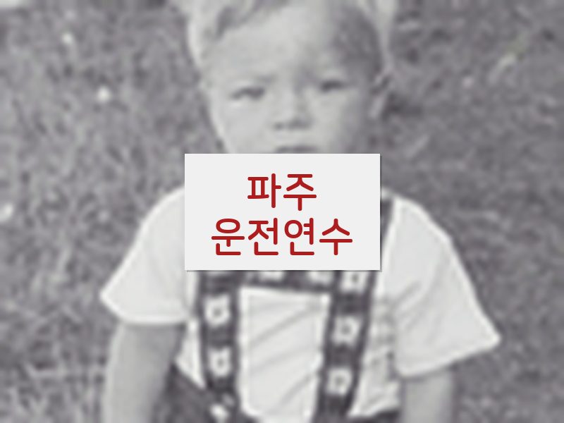 파주운전연수 후기