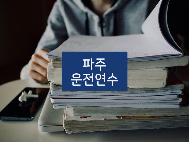 파주운전연수 후기