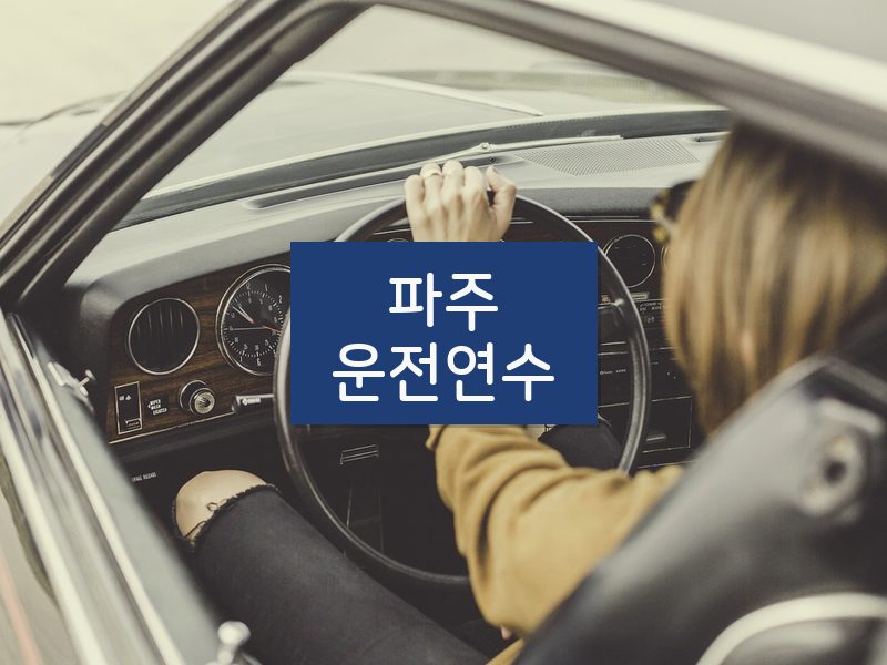 파주운전연수 후기