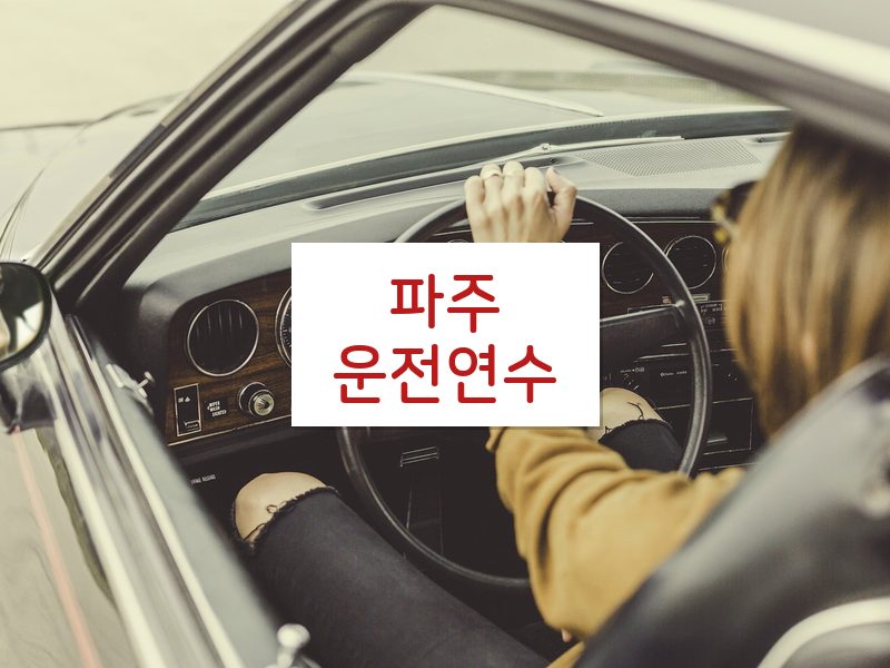 파주운전연수 후기