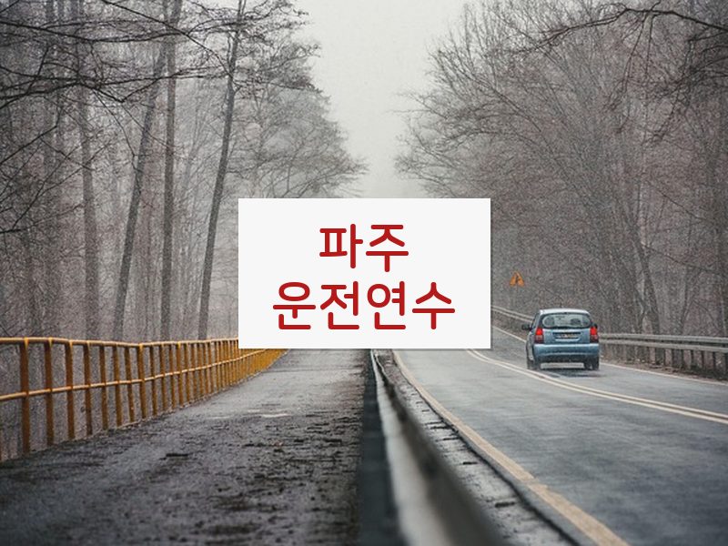 파주운전연수 후기
