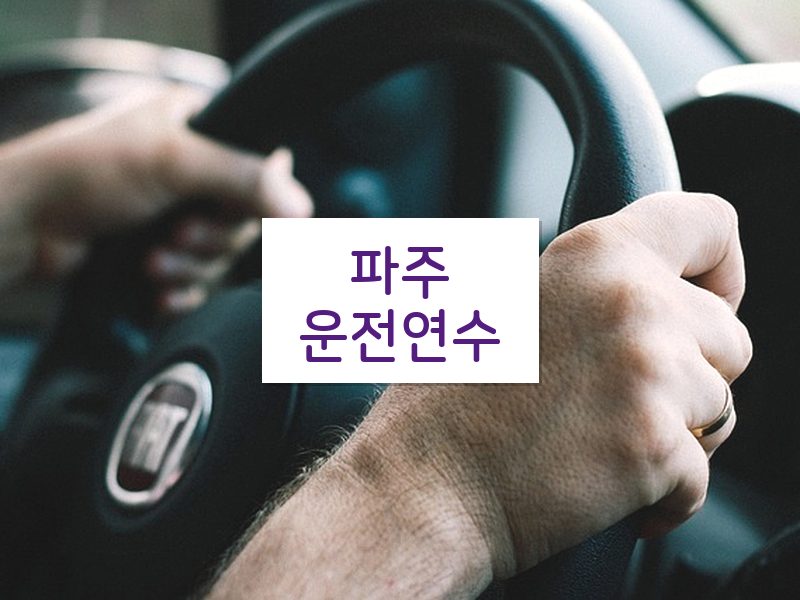 파주운전연수 후기