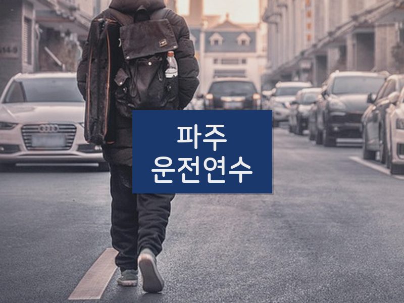파주운전연수 후기
