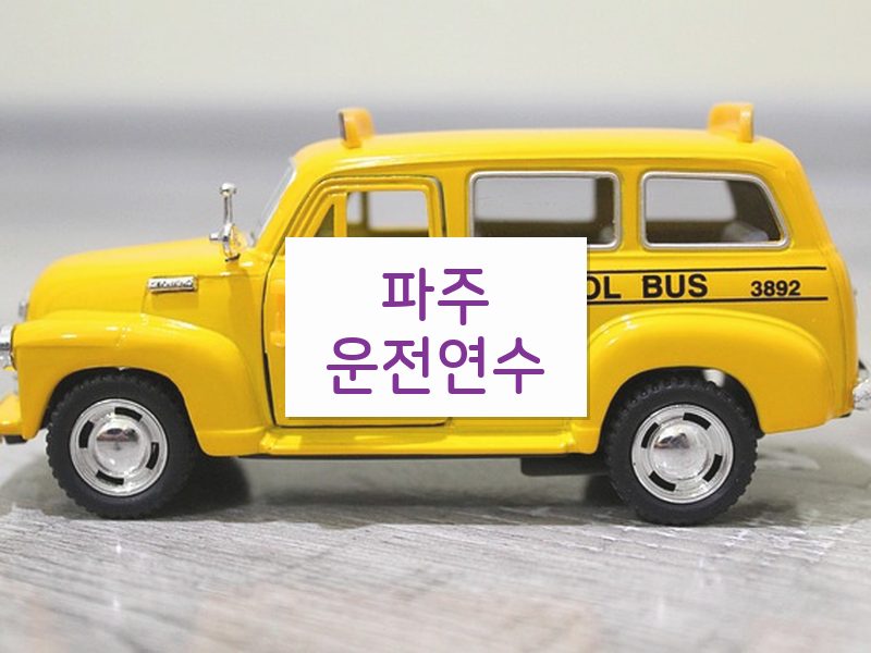 파주운전연수 후기