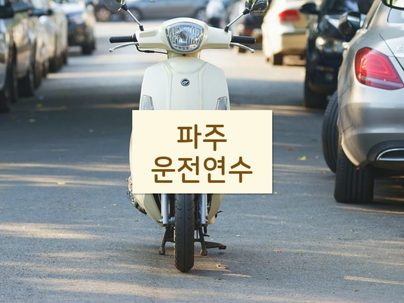 파주운전연수 후기