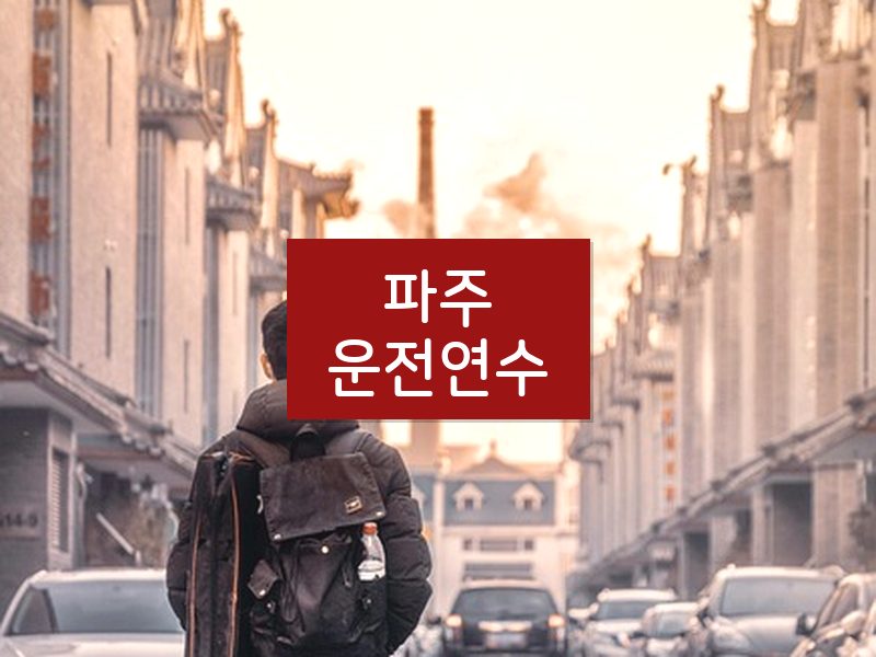파주운전연수 후기