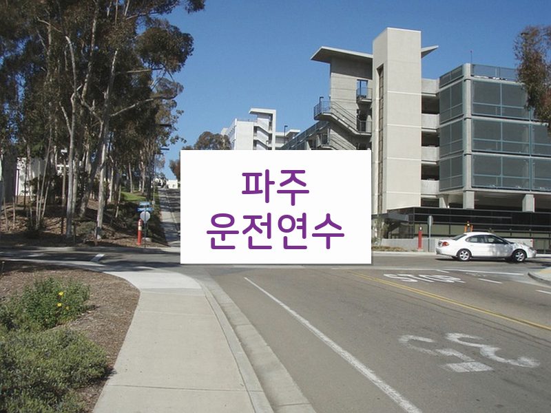 파주운전연수 후기