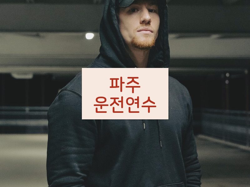 파주운전연수 후기