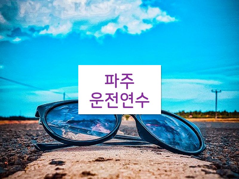 파주운전연수 후기