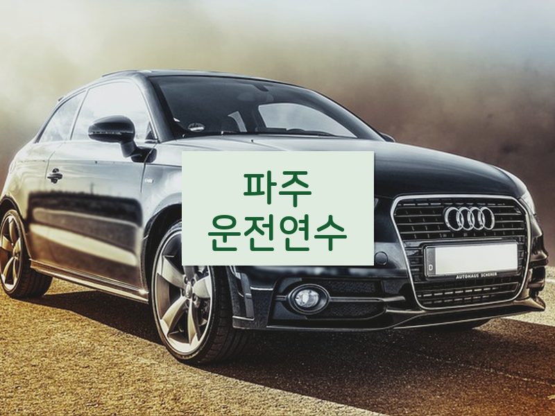 파주운전연수 후기