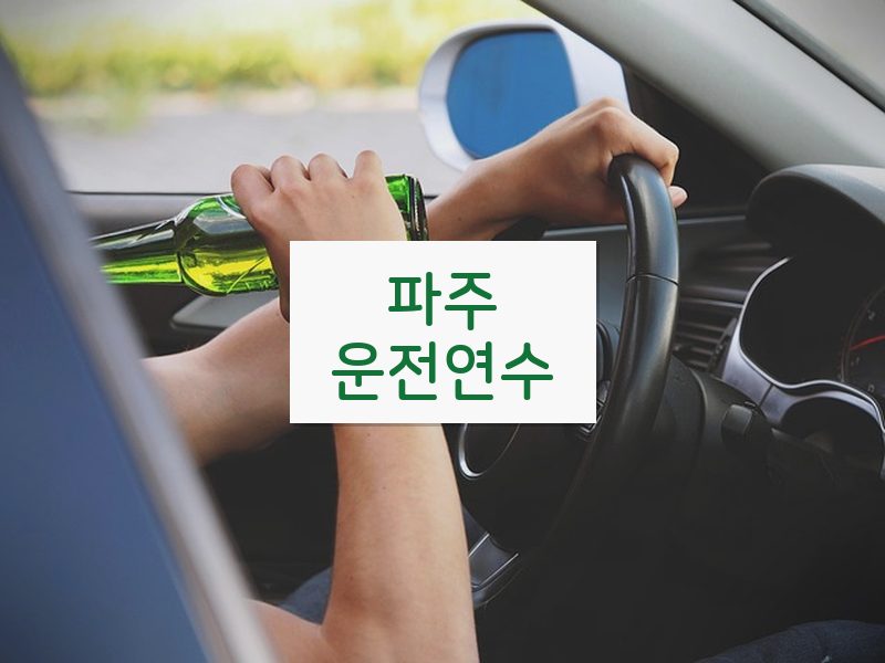 파주운전연수 후기