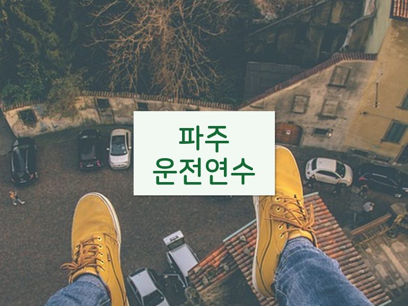 파주운전연수 후기