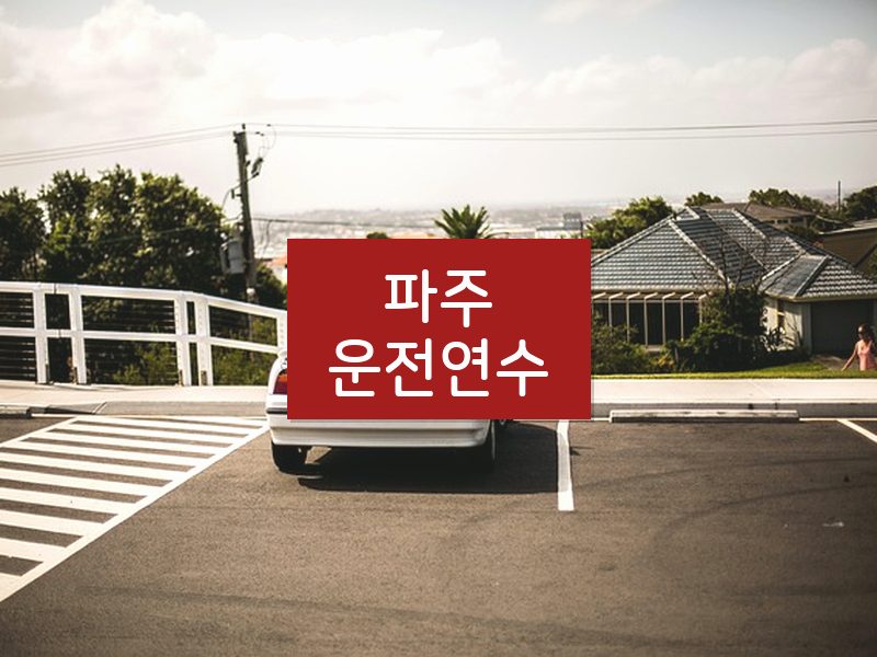 파주운전연수 후기