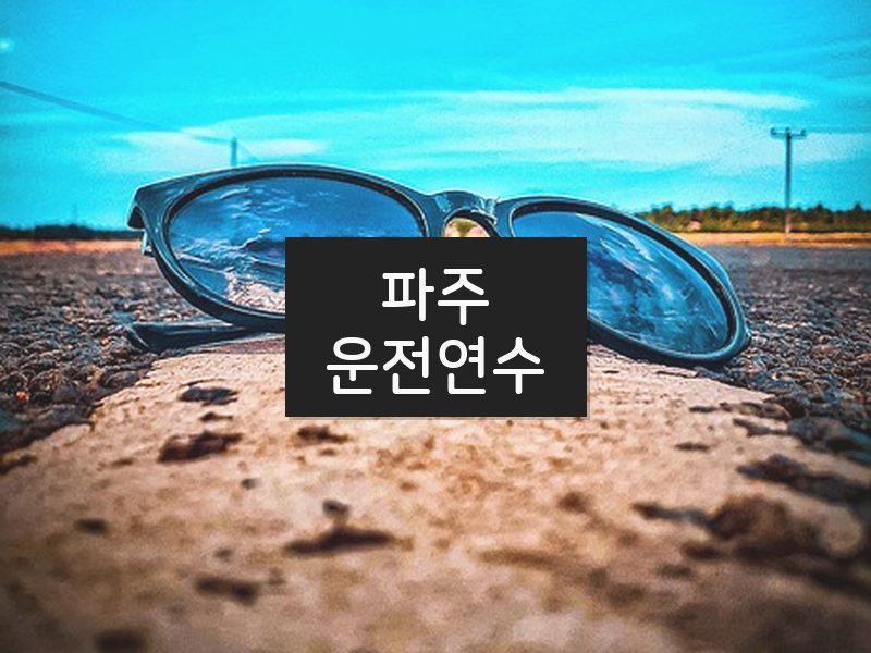 파주운전연수 후기