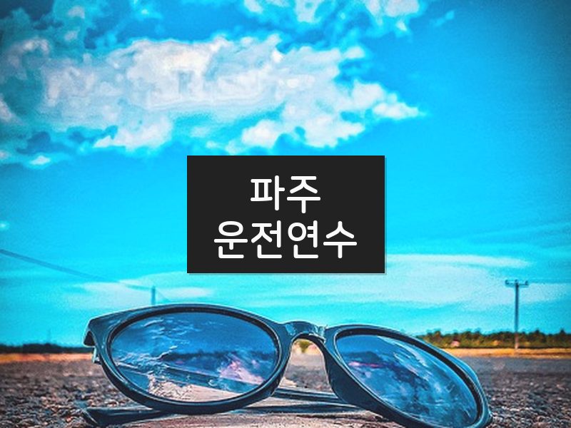 파주운전연수 후기