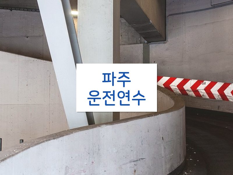 파주운전연수 후기
