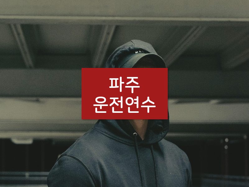 파주운전연수 후기